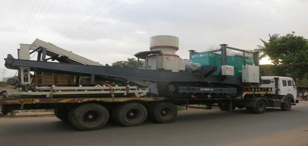 Track Mounted With Cone Crusher